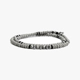 Matte and Polished Czech Glass Double