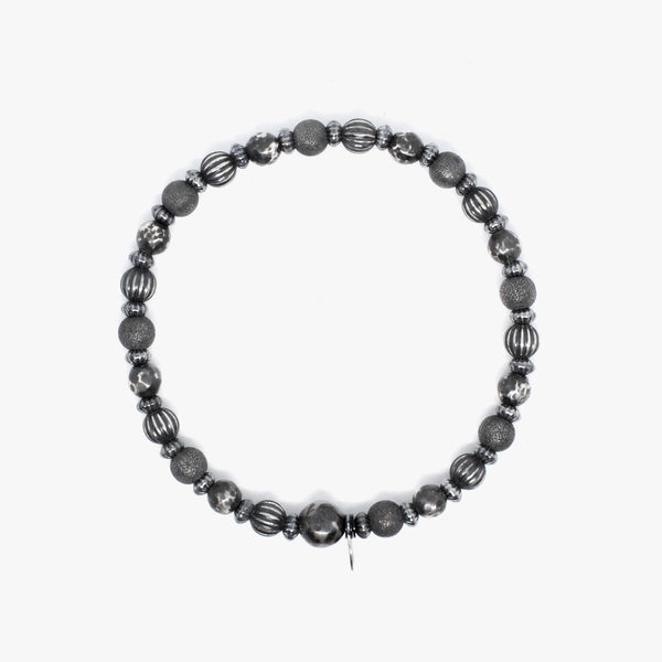 Multi Texture Sterling Beads