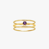 Amethyst and 14K Gold