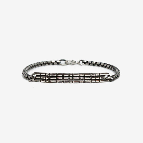 Beveled Chain Bracelet