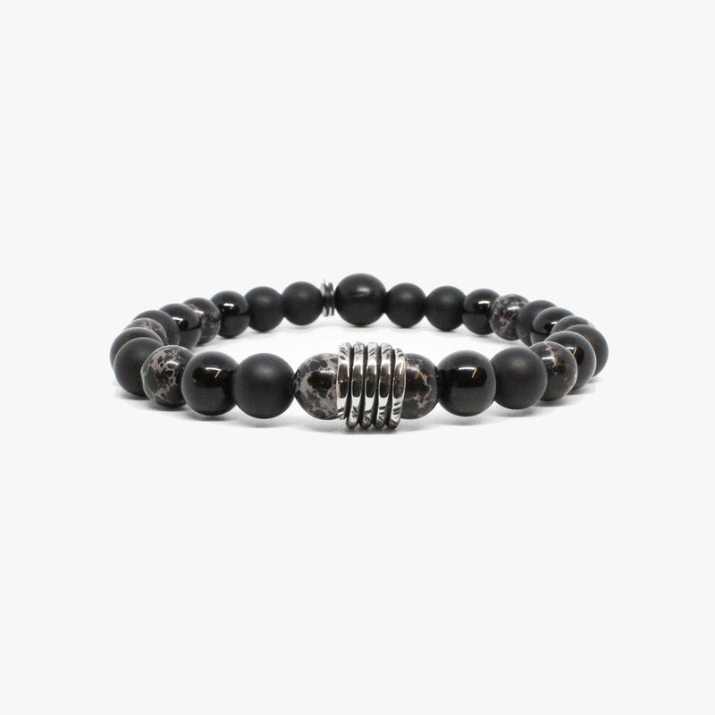 Gemstone Mix Handmade Coil