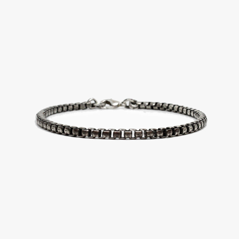 Antiqued Sterling Box Chain