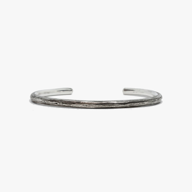 Rippled Sterling Silver Cuff