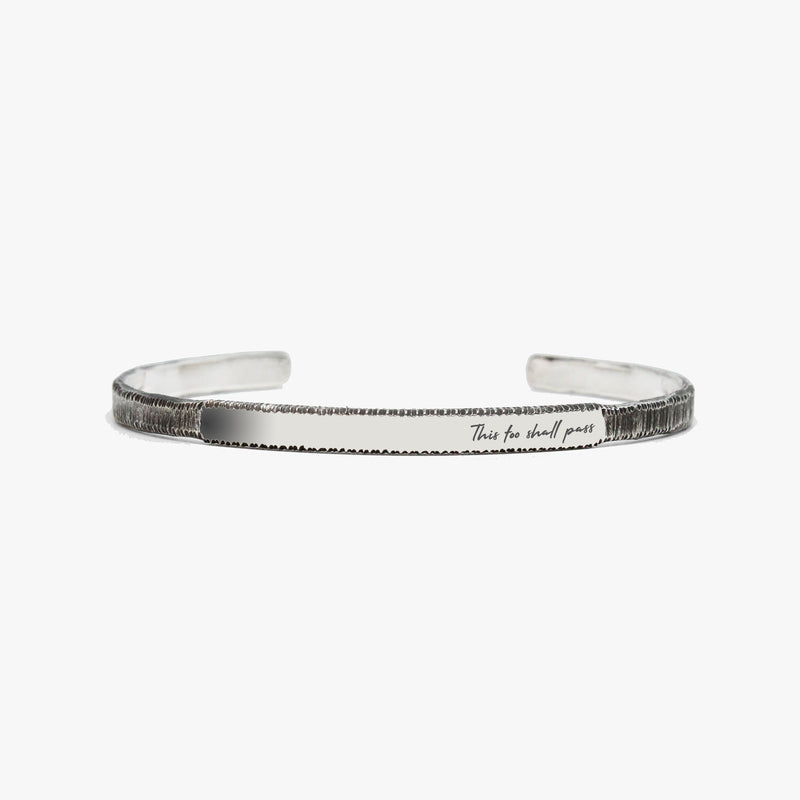 Etched and Polished Cuff