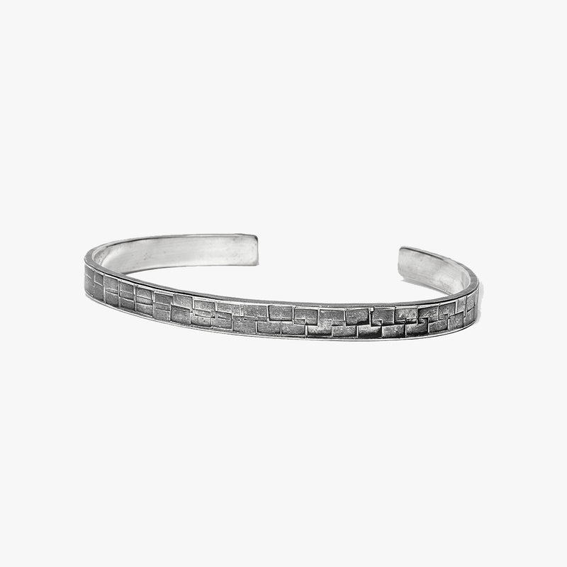 Hammered Sterling Silver Cuff