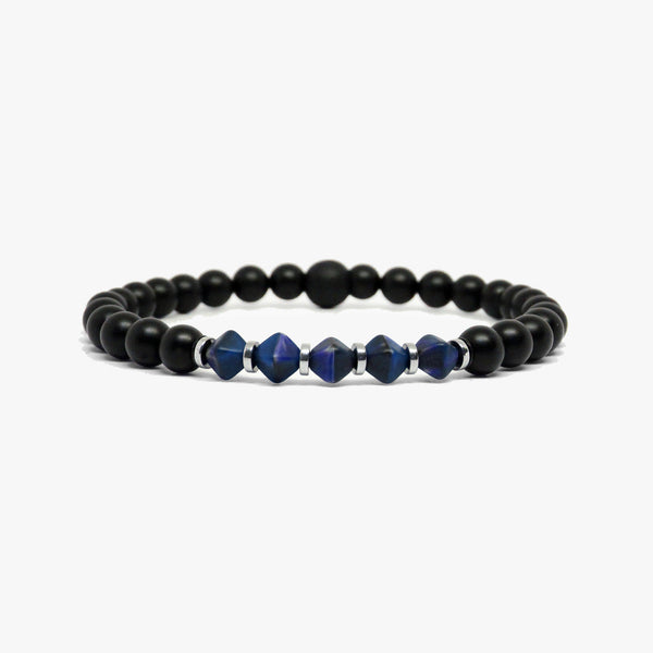 Bicone Czech Glass, Black Onyx