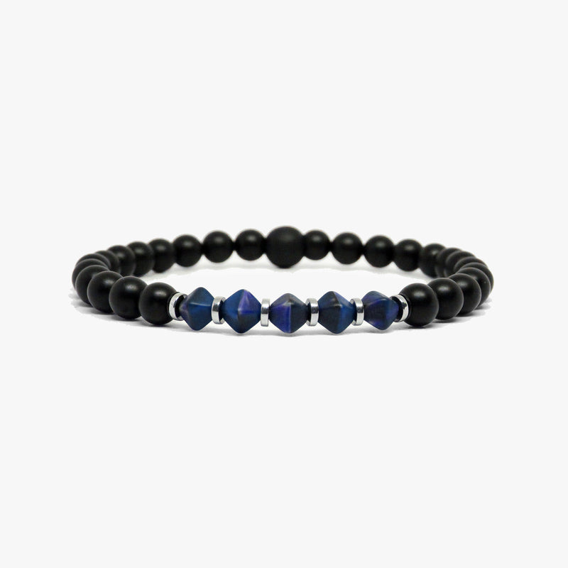 Bicone Czech Glass, Black Onyx