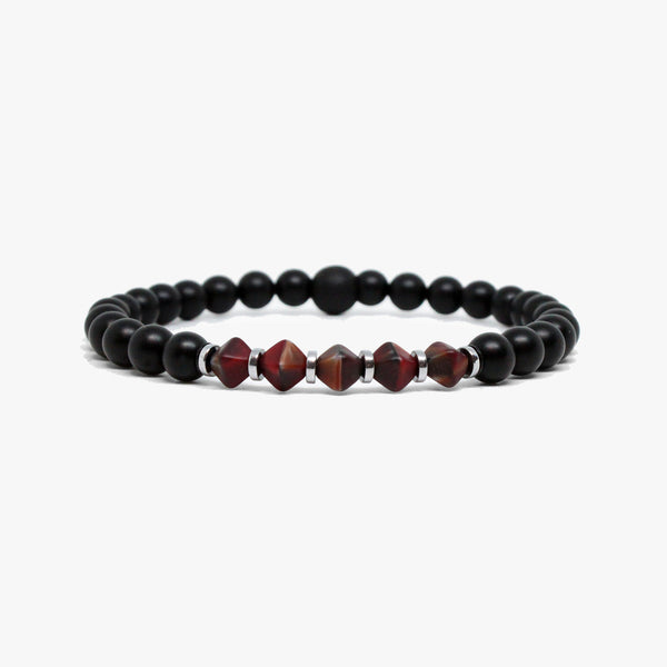 Bicone Czech Glass, Black Onyx