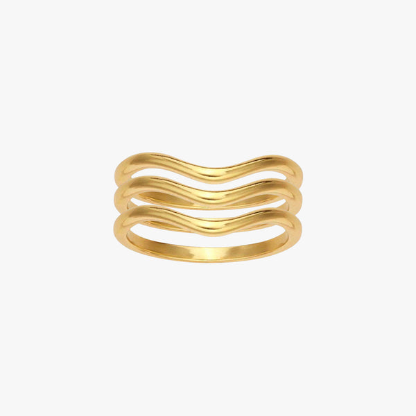 Gold Wave 14K Gold