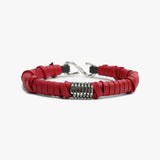 Wrapped Leather, Sterling Coil