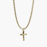 Rustic Cross Necklace