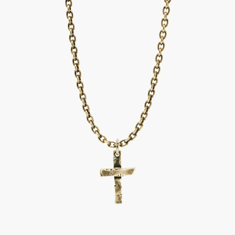 Rustic Cross Necklace