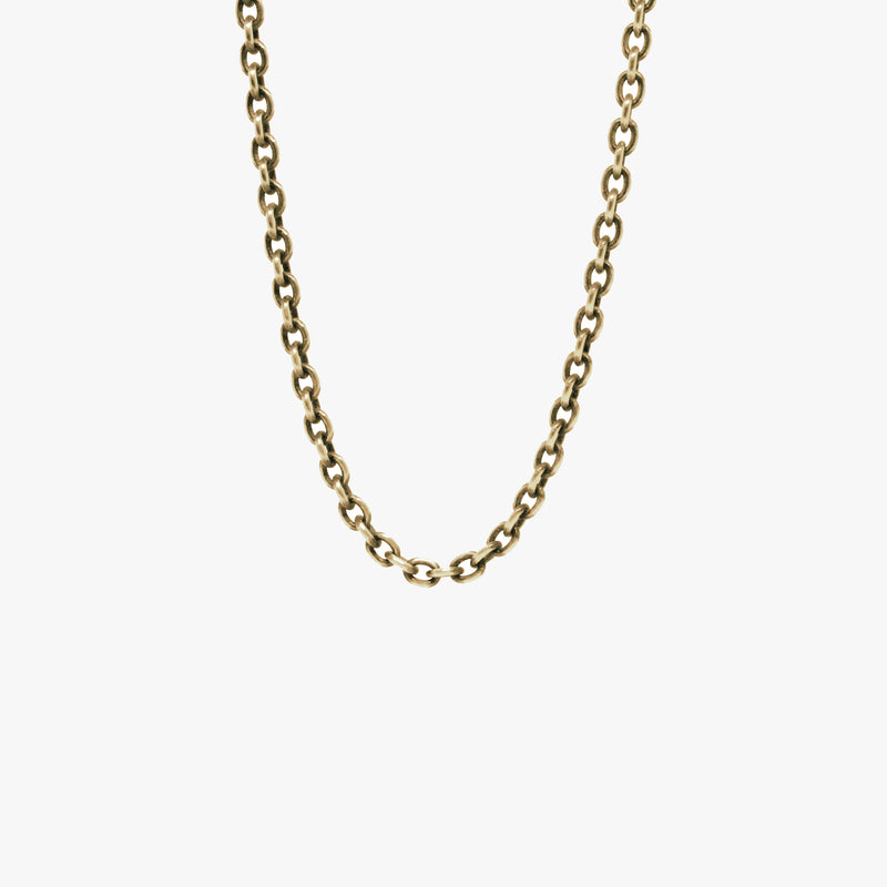 Solid Gold Chain Necklace