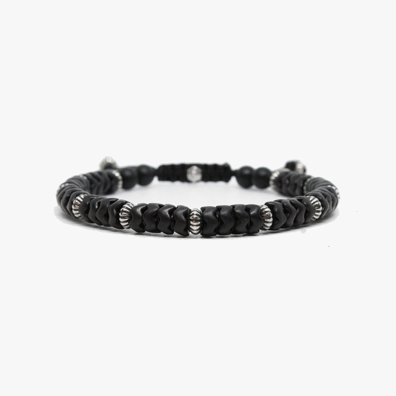 Snake Beads, Sterling Details