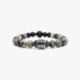 Gemstone, Handmade Sterling Coil