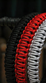 Braided Cord Over Leather