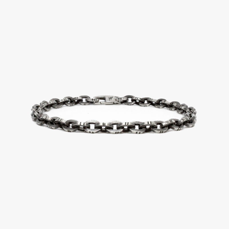 Flat Cable Chain Bracelet