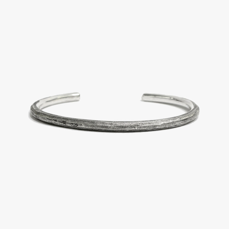 Rippled Sterling Silver Cuff