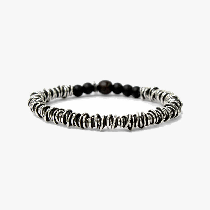 Sterling Wire Wrap Bracelet
