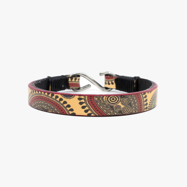 Paisley Leather Strap