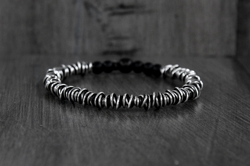 Sterling Wire Wrap Bracelet