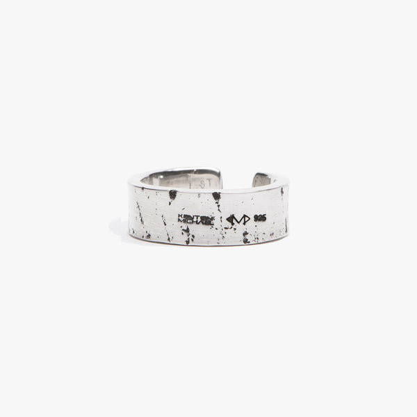 Textured Sterling Silver Ring